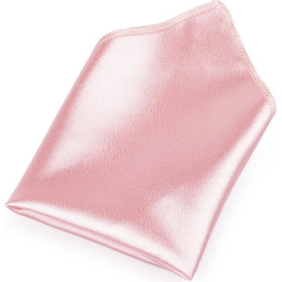 Saténový kapesníček do saka v krabičce 2 41 pudrovo-lososová – Zboží Mobilmania