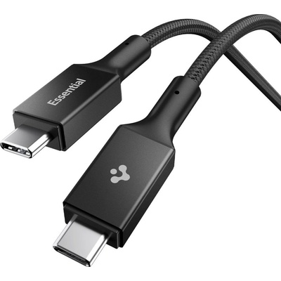 Spigen eb10010cc essential type-c cable 100w 100cm black (8800283302936)