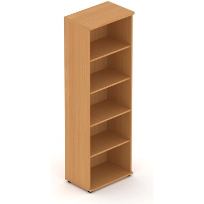 Nábytek Designový cz S540 11 - Kancelářský regál Komfort, 40x38,5x183,5 cm, bez dveří , buk – Zboží Mobilmania