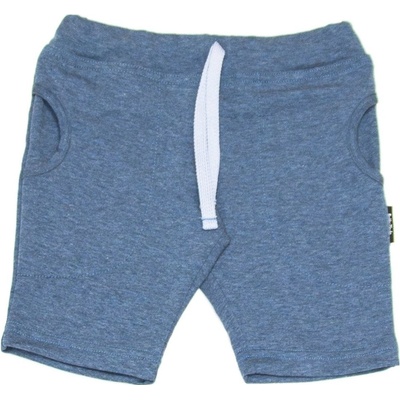 Bettymode chlapecké kraťasy šedo modrý melír