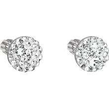 Swarovski pecka s krystaly bílé kulaté 31336.1