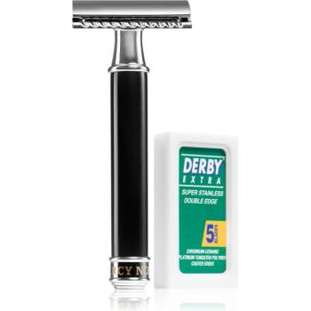 Percy Nobleman Safety Razor традиционна самобръсначка + резервни ножчета