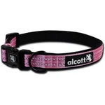 alcott Adventure collar - нашийник за куче Адвенчър, розов, размер L: 45-65 см обикока, ширина на лентата: 2, 5 см - CLLGPK