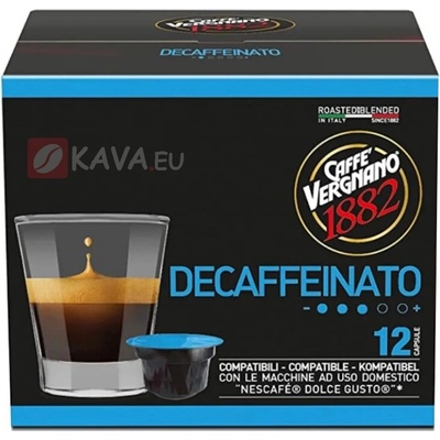 Vergnano Decaffeinato pre Dolce Gusto 12 ks