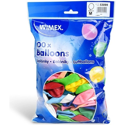 Wimex nafukovací balónek Ohňostroj průměr 25 cm, barevný mix