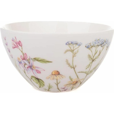 decoDoma Porcelánová miska LUČNÍ KVĚTY 440 ml