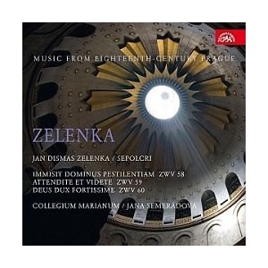 Supraphon Collegium Marianum - Zelenka: Sepolcra. Hudba Prahy 18. století - CD (008200)