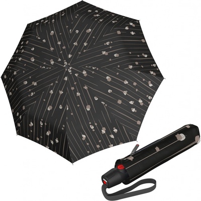 Knirps Knirps T .200 medium duomatic pencil black- elegantný plne automatický dáždnik