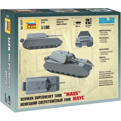 Zvezda WWII německý těžký tank Maus 1:100