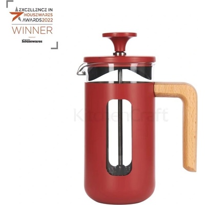 La Cafetière Pisa 350 ml červený