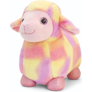 Image 1 of Keel Toys - Овца - 20 см - розово - жълто