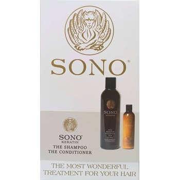 Sono Keratin Комплект - Шампоан и Балсам с кератин, 250 + 50 ml