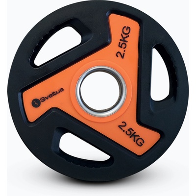 Sveltus Олимпийски тежести Sveltus с дръжки 2, 5 kg black