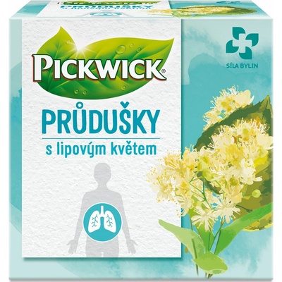 Pickwick Čaj Průdušky 10 ks 22 g