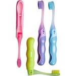 Pesitro Детска четка за зъби за път Go-Kids, Ultra Soft, 3-5 години, асортимент