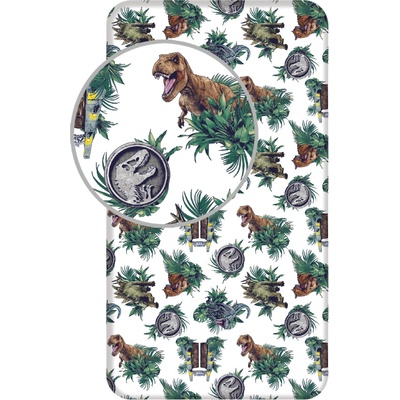 Jerry Fabrics Plachta Jurský Svet Roar Bavlna 90x200x25