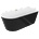 Mexen Luna 160x75 cm black/white/gold (52031607575-50)