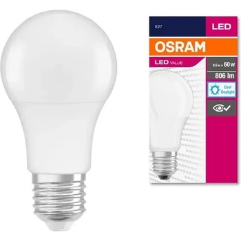 Image 1 of OSRAM LED ЛАМПА VALUE CLA60 806lm/865/ E27 LEDVANCE (LEDVANCE 4052899326873)