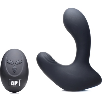 Alpha-Pro 10X P-PULSE Taint Tapping Silicone Prostate Stim with Remote