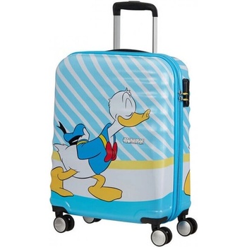 Image 1 of Samsonite American Tourister Спинер на 4 колела 55 см. Wavebreaker DONALD BLUE KISS
