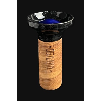Oblako Flow Dark Blue on Black