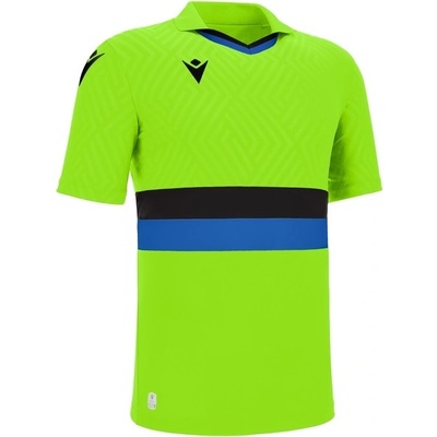 Macron dres Charon Eco neón zelená čierna modrá