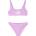 Roxy Детски комплект бикини Roxy Kid's Solid Active RG Bralette Set Bikini - Crocus Petal - размер 16 Years (750-2850-0111)