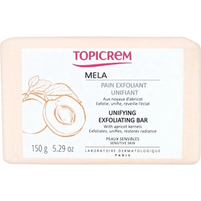 Topicrem Mela Unifying Exfoliating Bar 150 g