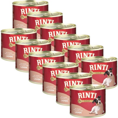 RINTI Консерва Rinti Gold Adult агне 12 x 185 г