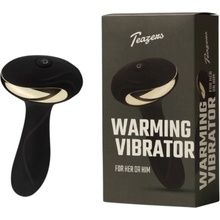 Teazers zohrievací análny vibrátor a stimulátor prostaty čierny