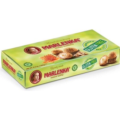Marlenka Bezlepkové medové kuličky 235g