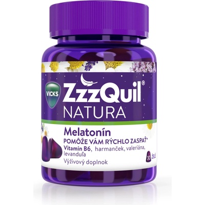 ZzzQuil NATURA želé s příchutí lesního ovoce 30 ks