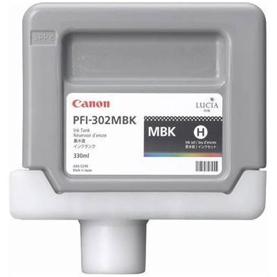 Canon PFI-302MB, 2215B001 матово черен (matte black) оригинална касета (2215B001AA)