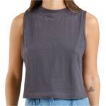 DEDICATED Дамски топ DEDICATED Women's Top Namsos Hemp Top - Forged Iron Grey - размер XS (916-1394-0411)