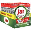 Jar Tablety do myčky Platinum Plus Yellow 6 x 19 ks 114 ks