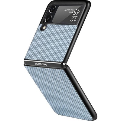 Pouzdro FixPremium Carbon Samsung Galaxy Z Flip 3, modré