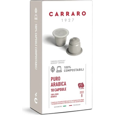 Carraro Caffe Puro Arabica Nespresso 10 x 5,2 g
