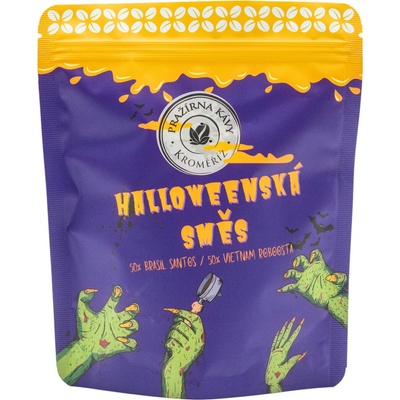 Káva Kroměříž Halloweenská směs Mletí turek 250 g