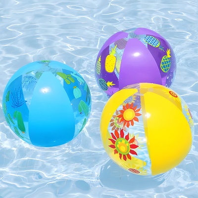 Lopta Bestway Designer Beach Ball detská nafukovacia do vody 510 mm