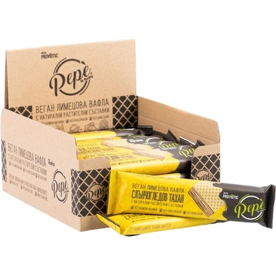 PEPE Be Healthy Vegan Spelt Waffle - Sunflower Tahini [20 x 30 грама] Слънчоглед