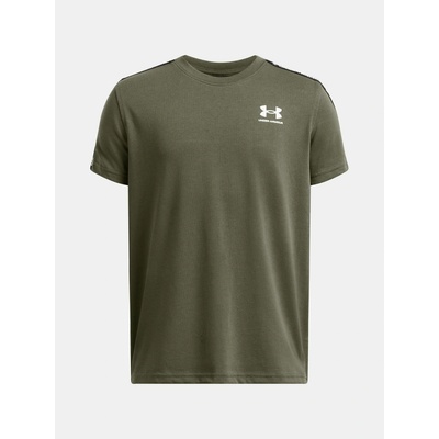 Under Armour UA B Icon Taped SS kaki