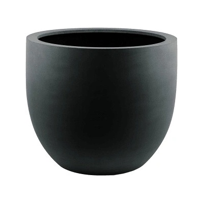 Argento Kvetináč Egg čierny 45x38 cm