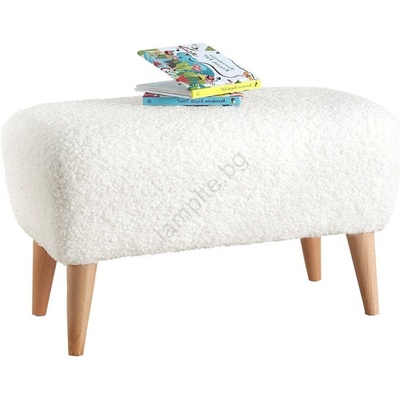 Asir Табуретка PIXI 32x61 см бяла (AS3021)