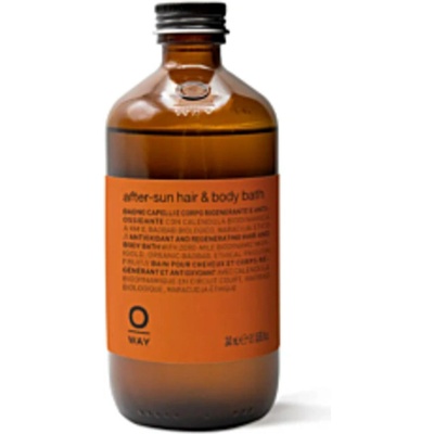 OWAY After-Sun Hair & Body Bath šampón a sprchový gél 2v1 po opaľovaní 240 ml