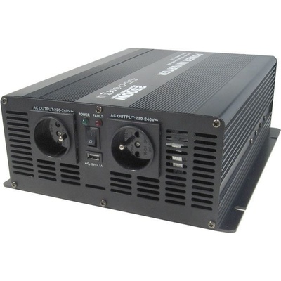 Soluowill NM2,5K, modifikovaná sinusovka 24V/230V 2500W