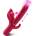 Paloqueth Thrusting 3-in-1 G-Spot Rabbit Triple Vibrator Red