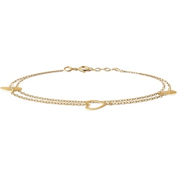 SAVICKI Сърцевидна гривна Савицки: злато