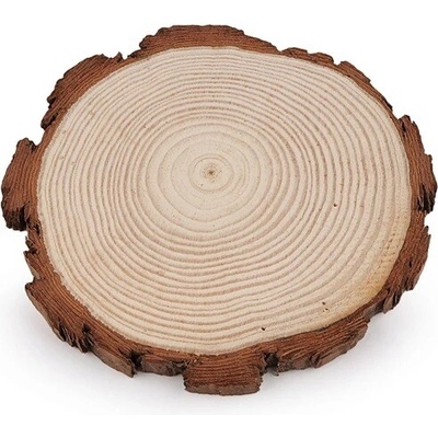 Přírodní dřevěné kolečko k dotvoření – průměr cca 14 cm