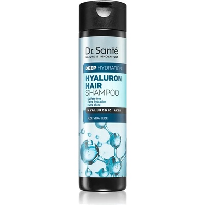 Dr. Santé Hyaluron шампоан за суха коса без блясък придаващ хидратация и блясък 250ml