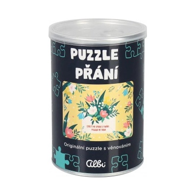ALBI Puzzle přání - Štěstí spadlo z nebe
